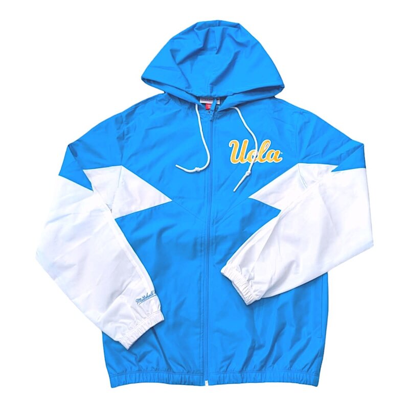 Mitchell & Ness UCLA Ultimate Lightweight Windbreaker Blue
