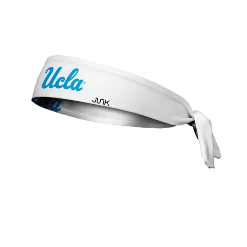 Junk UCLA Flex Tie Headband White