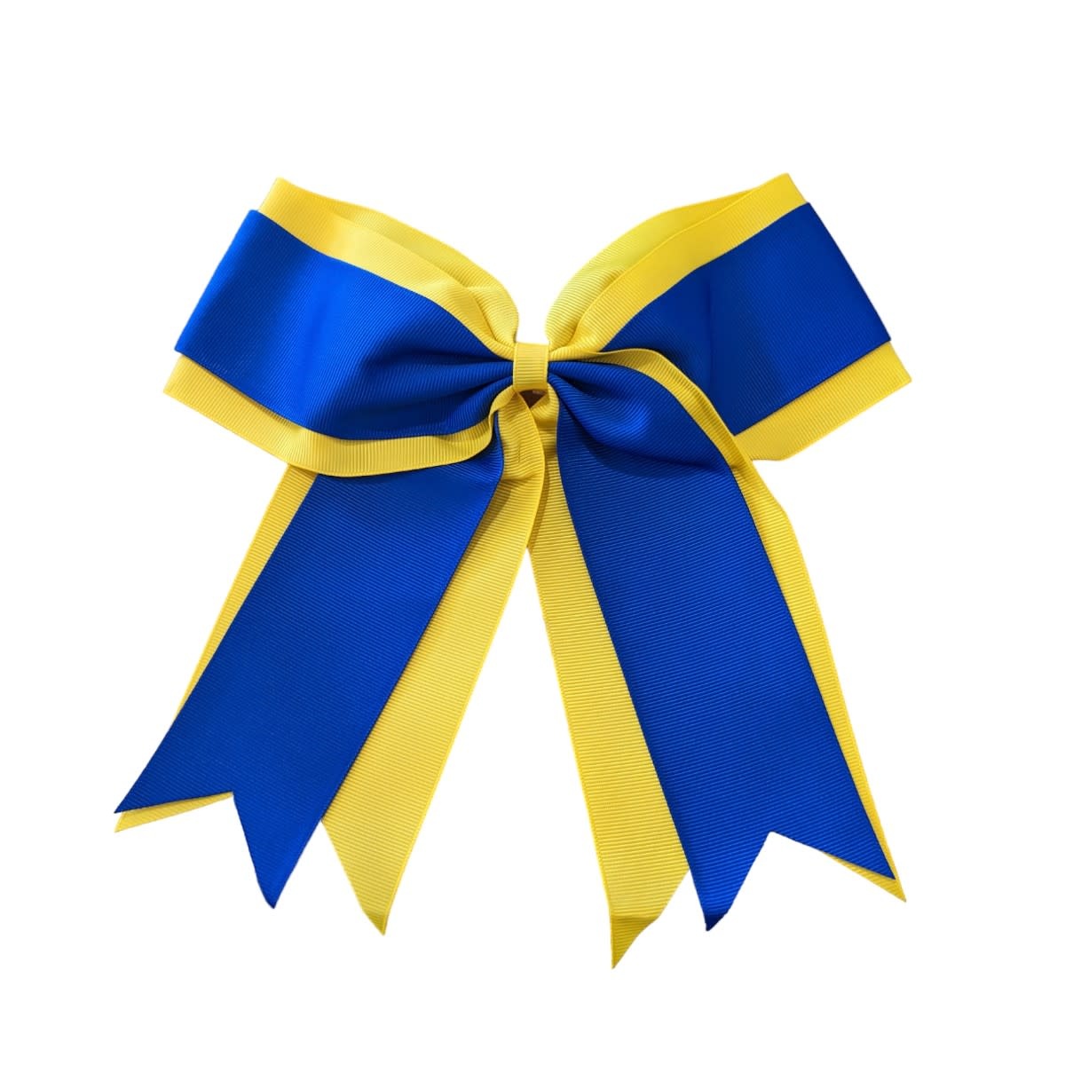 Cheerleading Bows Hair Elastic Hair Tie 2 Layer