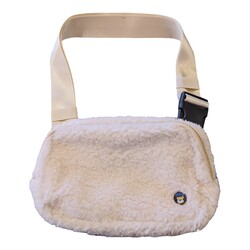 Jardine Associates UCLA Script Sherpa Belt Bag White