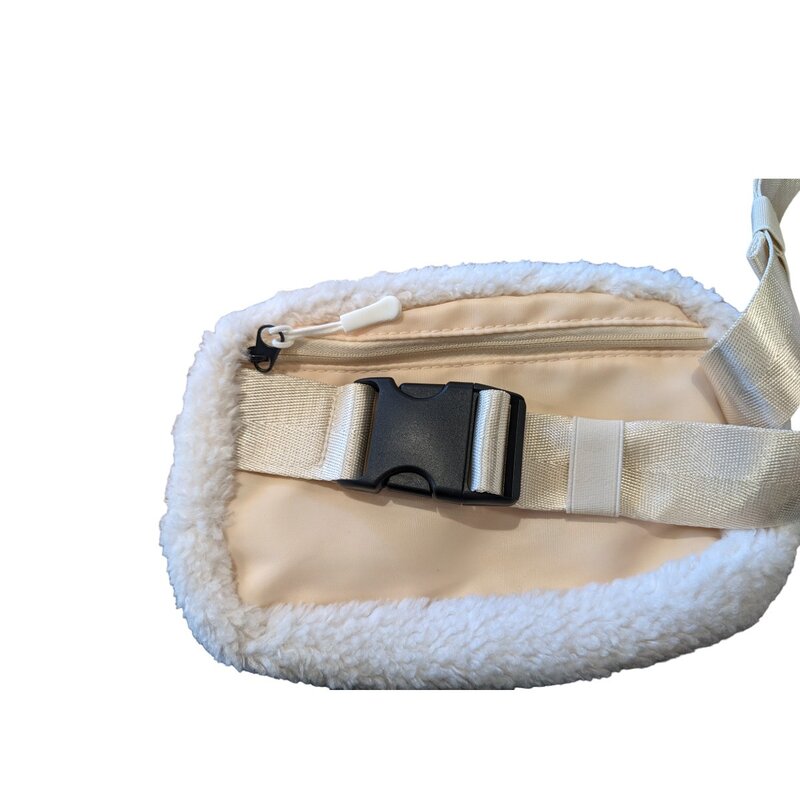 Jardine Associates UCLA Script Sherpa Belt Bag White