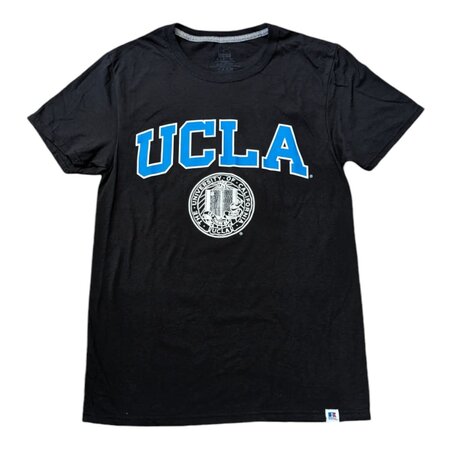 Russell Athletic UCLA Seal Mens Essential Tee Black