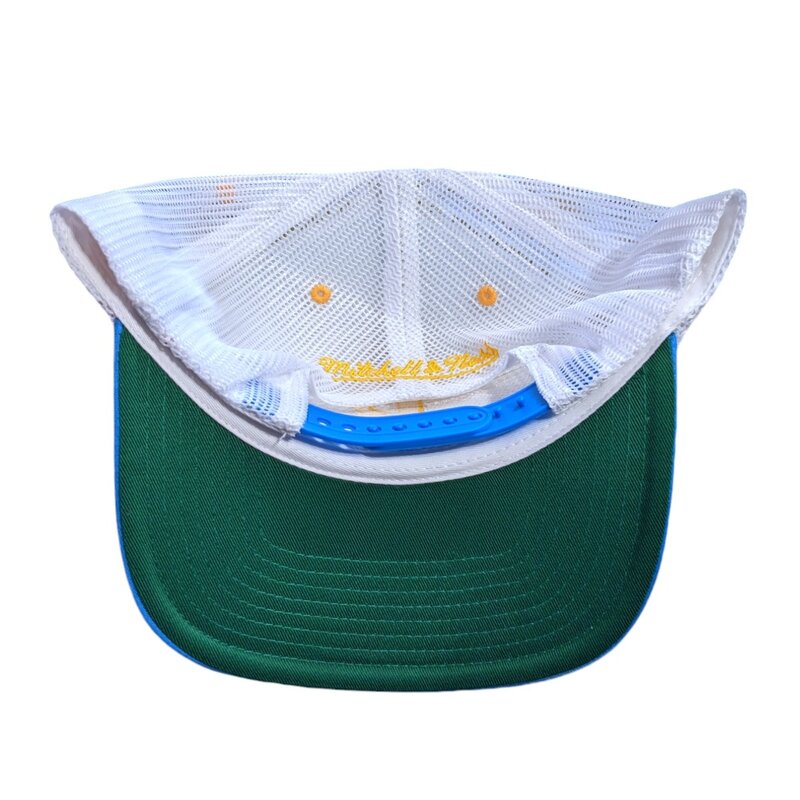 Mitchell & Ness UCLA The Big B Sideline Trucker Blue Hat