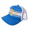 Mitchell & Ness UCLA The Big B Sideline Trucker Blue Hat