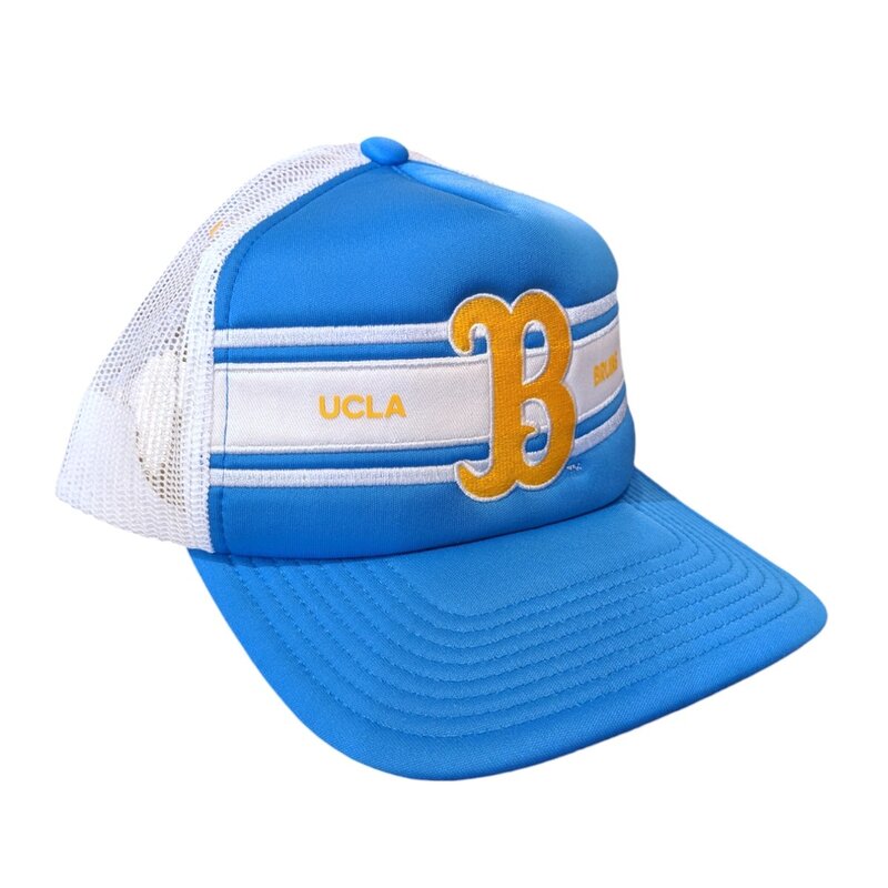 Mitchell & Ness UCLA The Big B Sideline Trucker Blue Hat
