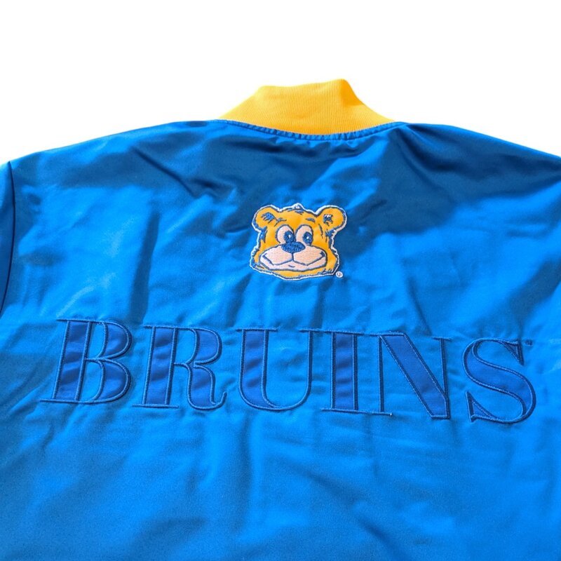 Mitchell & Ness UCLA OG 3.0 Lightweight Satin Jacket Blue