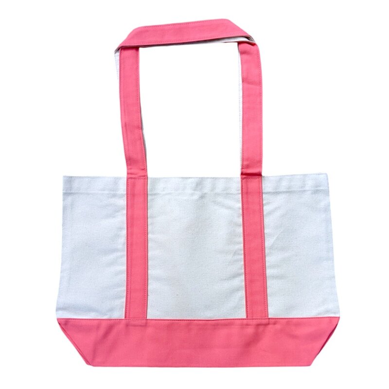 MCM Brands UCLA Script Snap Tote Bag Pink