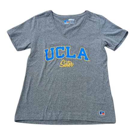 Russell Athletic Ucla Sister Women's V-neck Tee Oxford