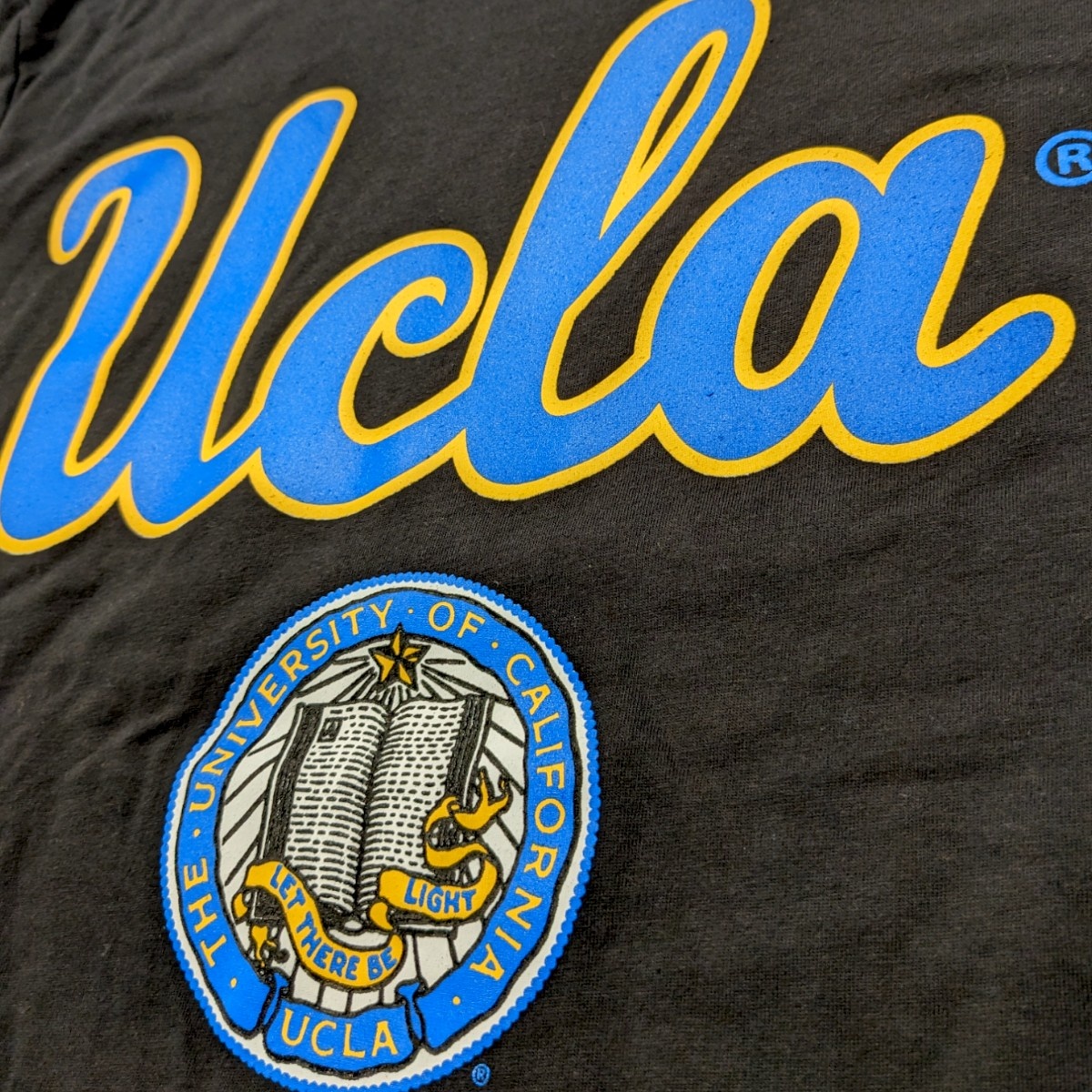 Boxercraft UCLA Mens Tri-Blend Tee Black