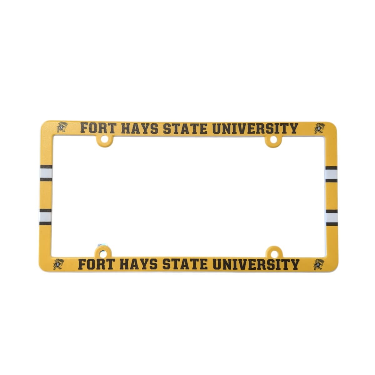 Wincraft Fort Hays State University Plate Frame Plastic White