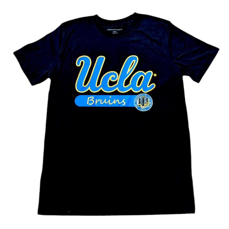 Boxercraft UCLA Mens Crewneck Tee BLK