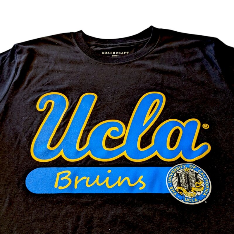 Boxercraft UCLA Mens Crewneck Tee BLK
