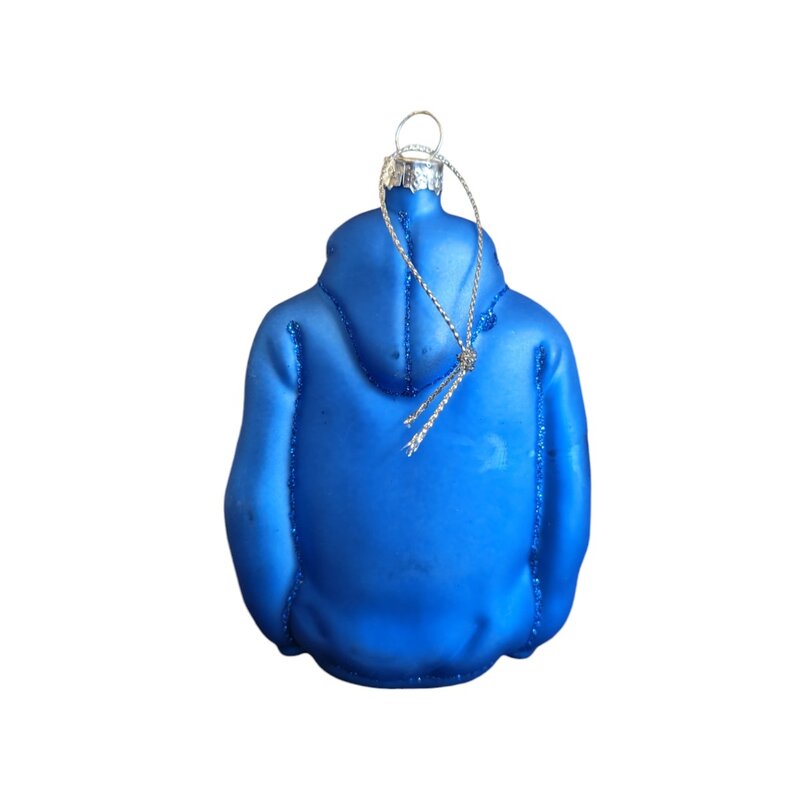 Jardine Associates UCLA Arch  Hood Glass Ornaments Blue