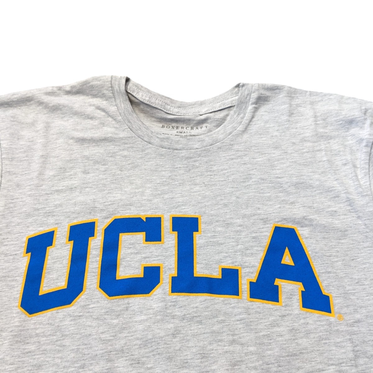 Russell Athletic UCLA Arch White Heather Men Tee