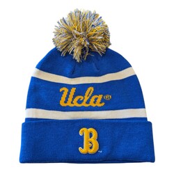 The Game UCLA B Bean Pom Pom Royal