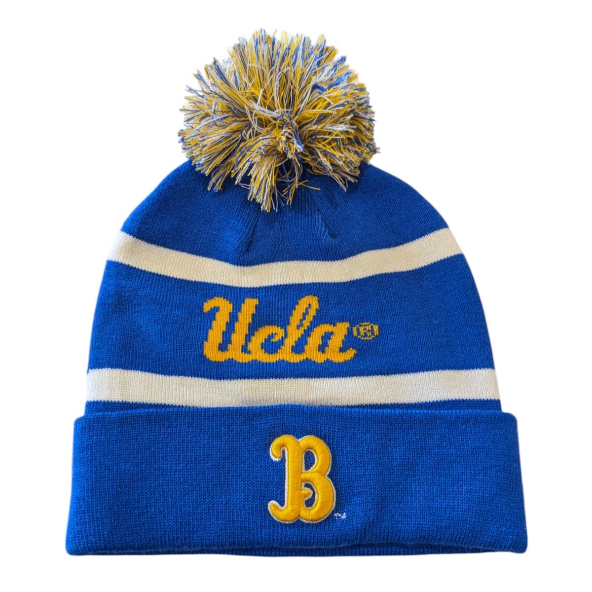 The Game UCLA B Bean Pom Pom Royal