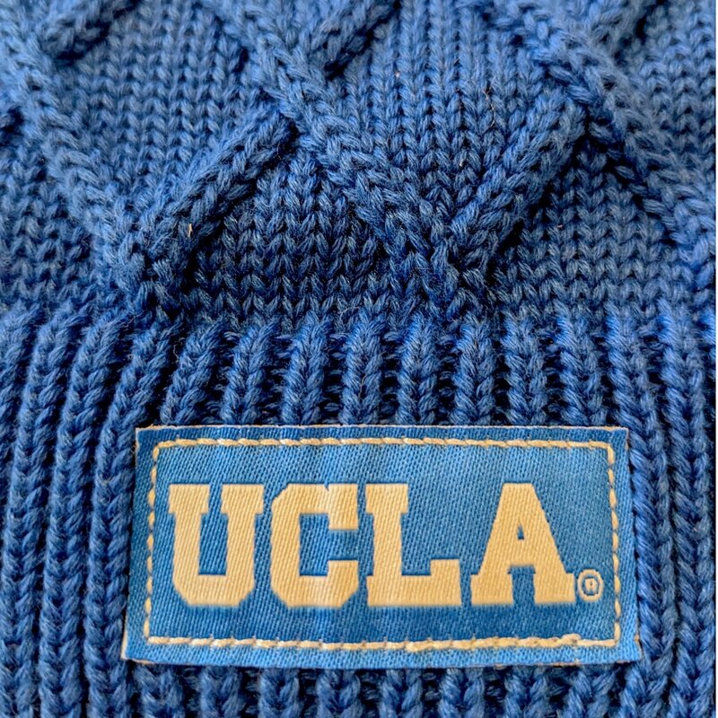 The Game UCLA Block Knit Blue Beanie
