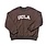 HYPE AND VICE UCLA Pink Block Offside Crewneck Brown