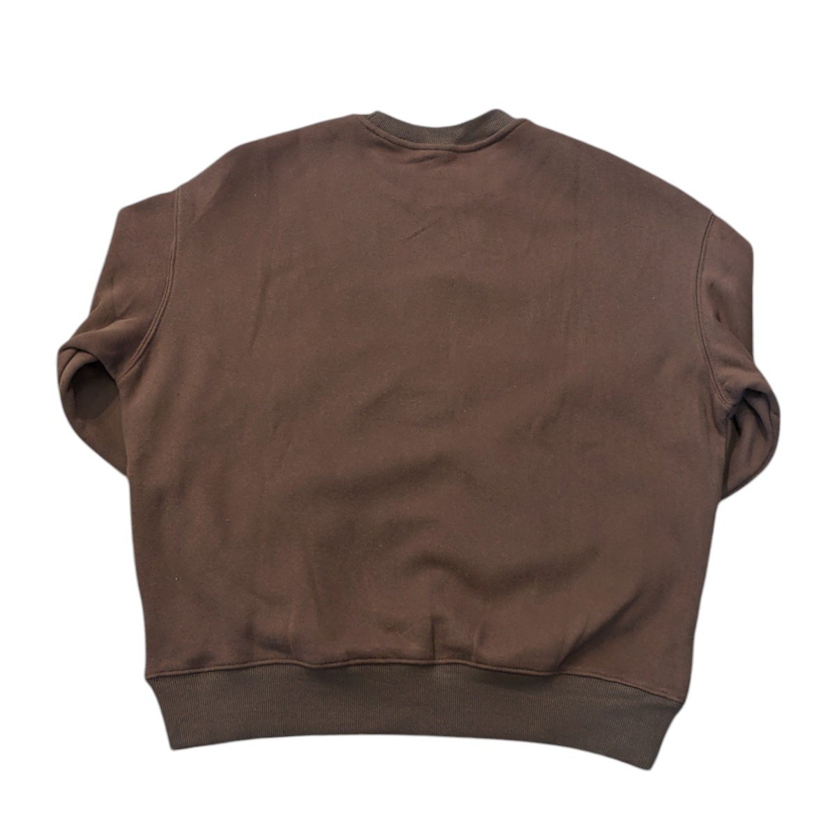 HYPE AND VICE UCLA Pink Block Offside Crewneck Brown