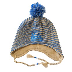 Adidas Ucla  Tassel Women's Beanie Yellow Khaki -  KR49W