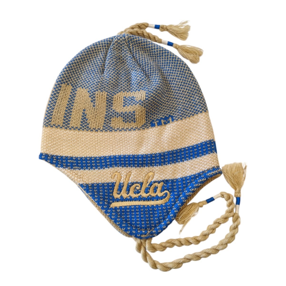 Adidas Ucla Tassel Beanie Khaki -KR30Z