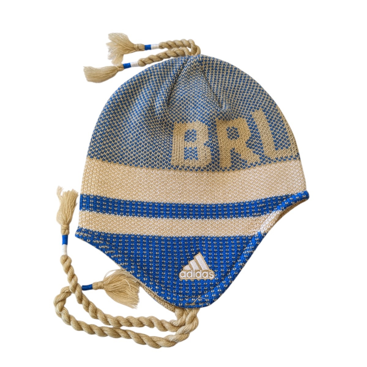Adidas Ucla Tassel Beanie Khaki -KR30Z