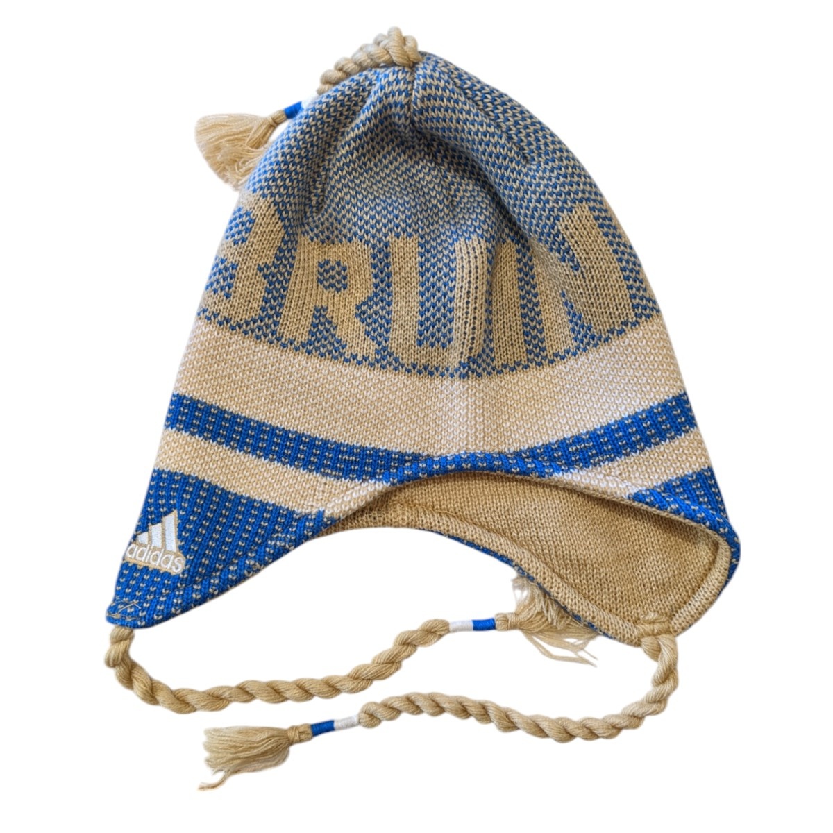 Adidas Ucla Tassel Beanie Khaki -KR30Z