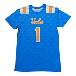 Boxercraft UCLA Football Jersey Tee Blue