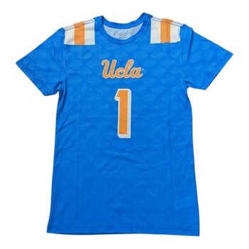 Boxercraft UCLA Football Jersey Tee Blue