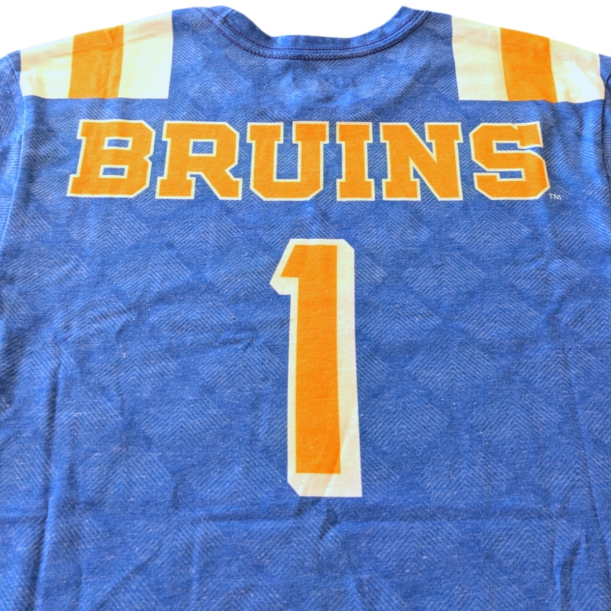 Boxercraft UCLA Football Jersey Tee Blue