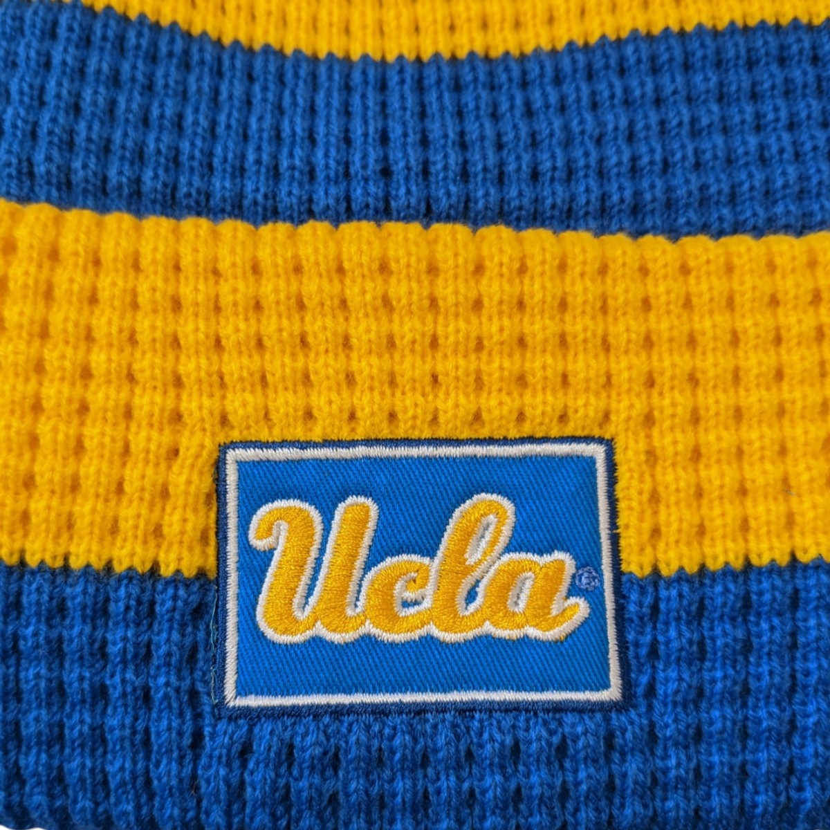 Fan Favorite UCLA Script Horizontal Thermal Gold and Blue