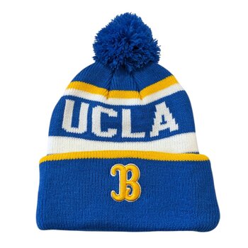 Fan Favorite UCLA Block B Pom Pom Blue Beanie