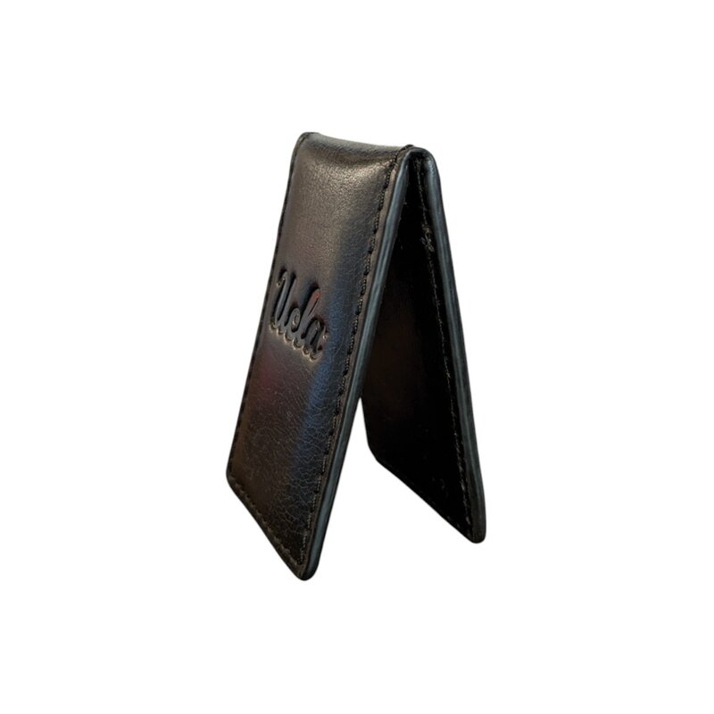 Jardine Associates UCLA Script Zulu Leather Money Clip