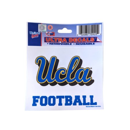 Wincraft Ucla Football Decal 4X4