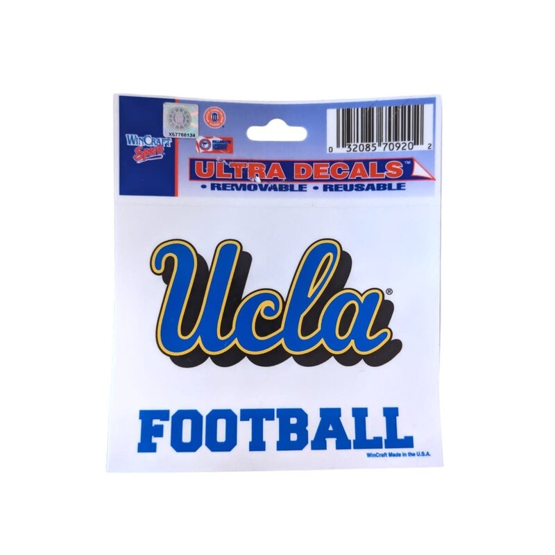 Wincraft Ucla Football Decal 4X4