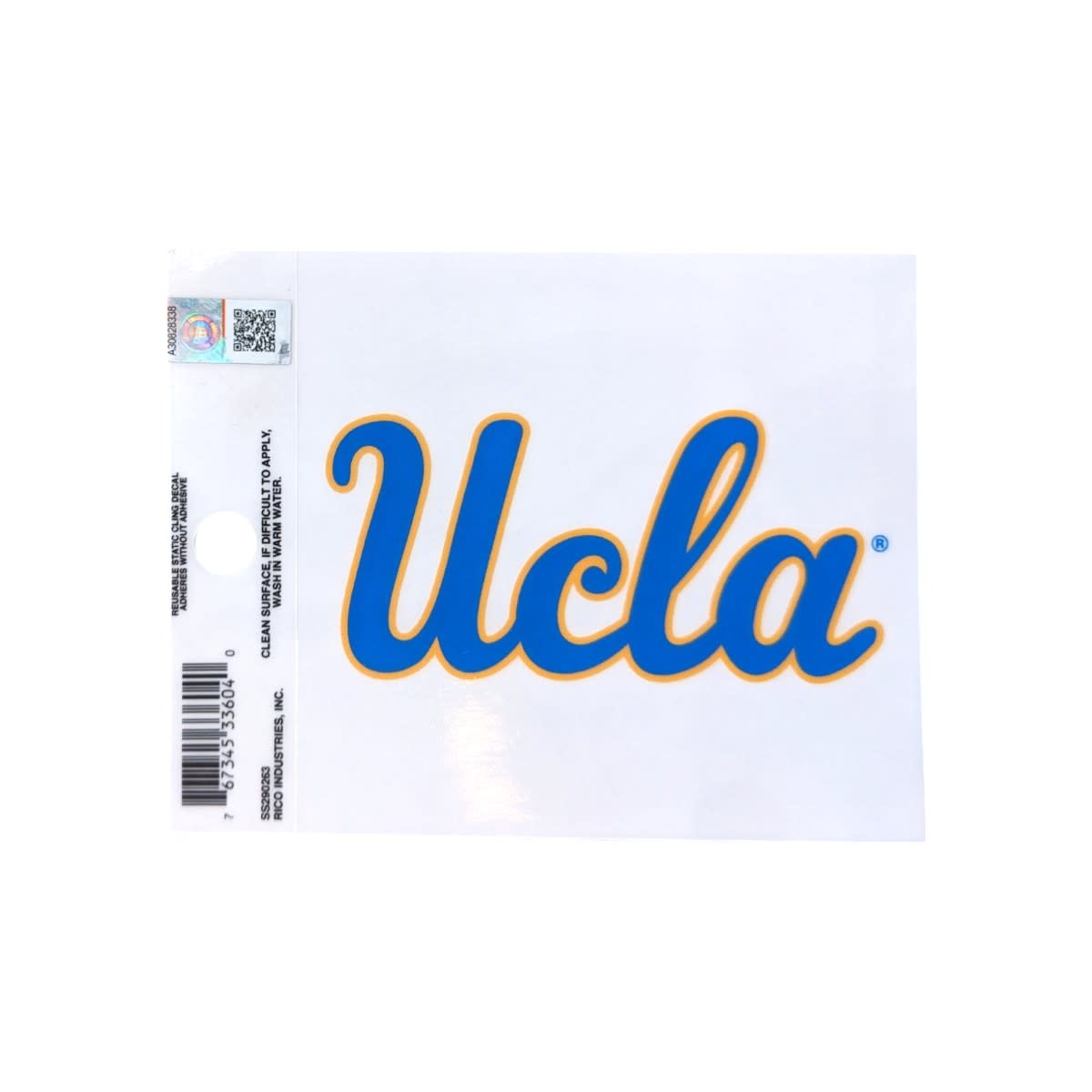 RICO UCLA Script Static Cling