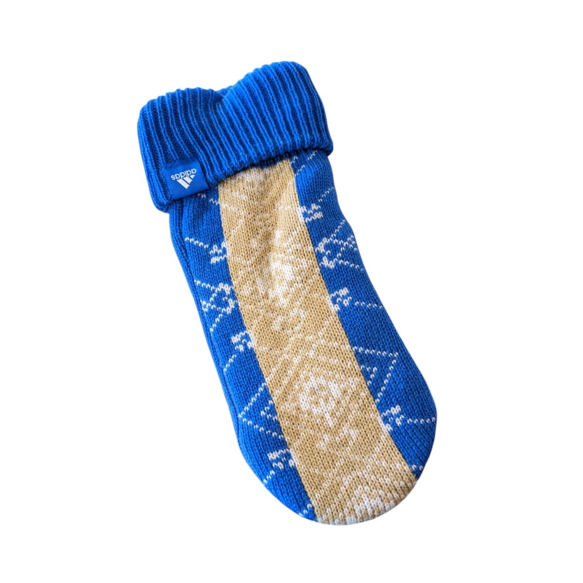 ADIDAS SLD UCLA WOMENS MITTEN GLOVE BLUE / YELLOW L266W