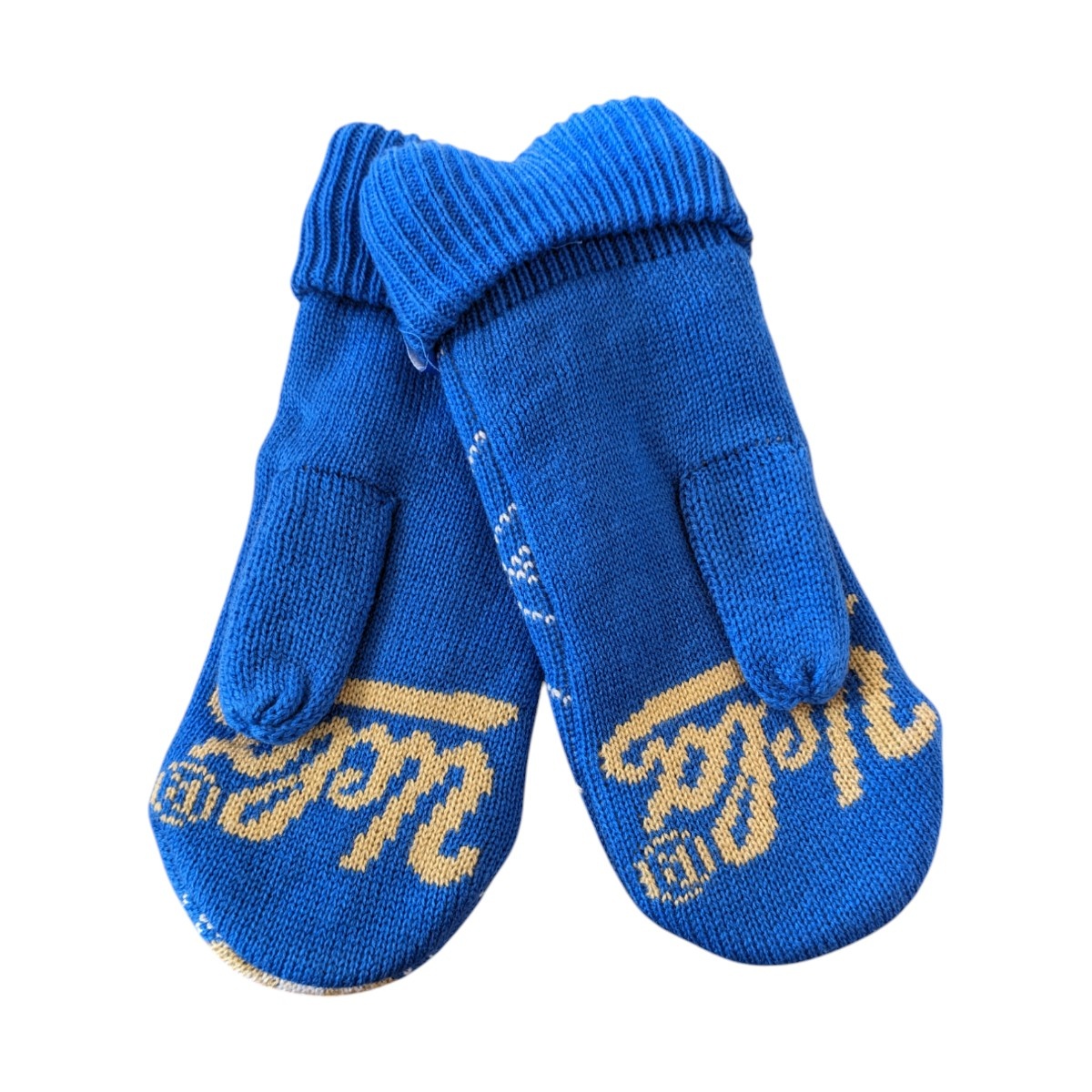 ADIDAS SLD UCLA WOMENS MITTEN GLOVE BLUE / YELLOW L266W