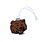 Wincraft UCLA Bear Head Acrylic Bag Tag