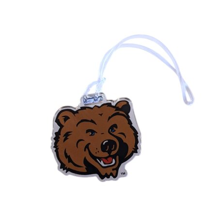 Wincraft UCLA Bear Head Acrylic Bag Tag