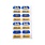 Wincraft UCLA Facecal  4x7 Eyeblack Sheet