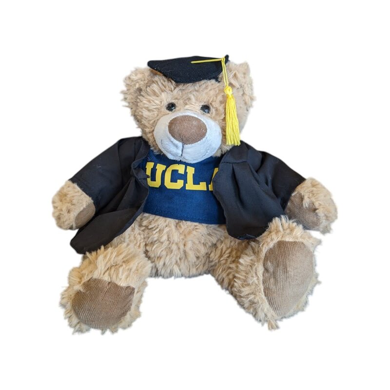 Mascot Factory UCLA Aly & Abby Bear w/Tee & Grad Outfit