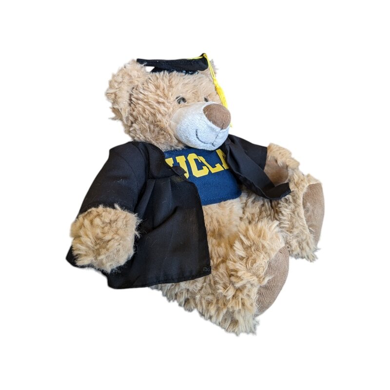 Mascot Factory UCLA Aly & Abby Bear w/Tee & Grad Outfit