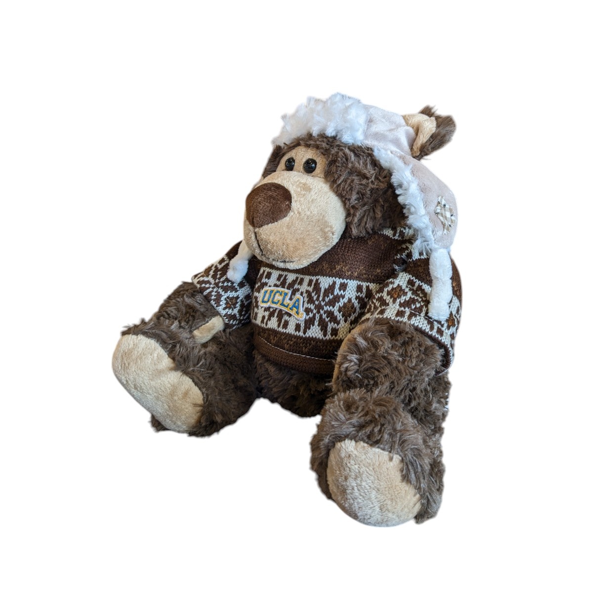 Mascot Factory UCLA Cozie Sweater Big Brown Bear
