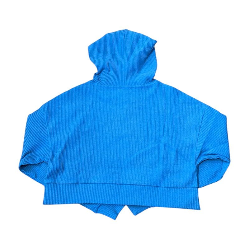 HYPE AND VICE UCLA Block Warm Up Cropped Hood
