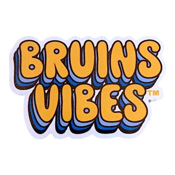 Spirit Products UCLA Bruins Vibes sticker 3X3