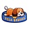 Spirit Products UCLA Sleeping g Dog  Sign  sticker 3X3