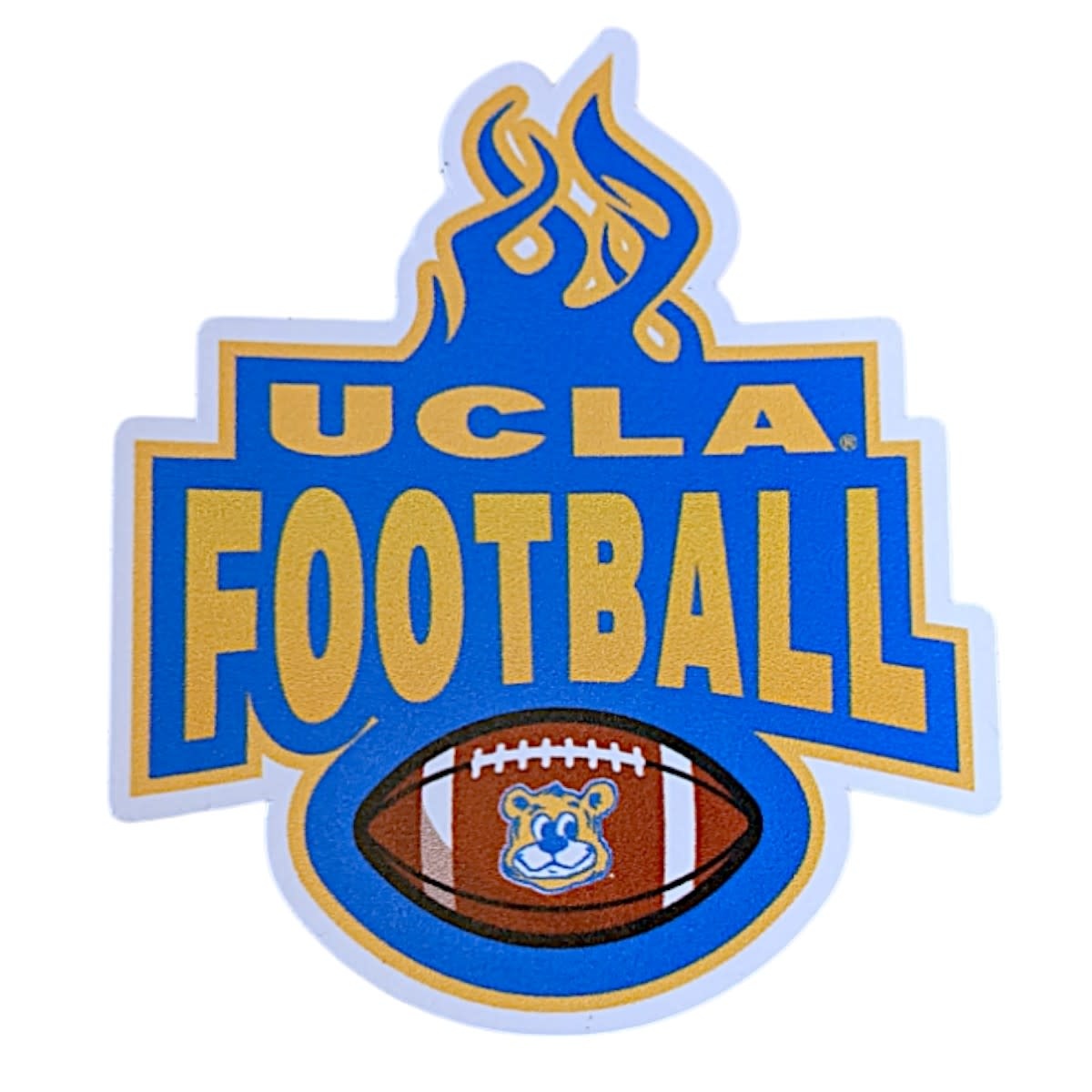 Spirit Products UCLA  Football Fair  sticker 3X3