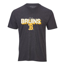 Boxercraft UCLA Bruins B Charcoal Men's Tri-Blend Tee