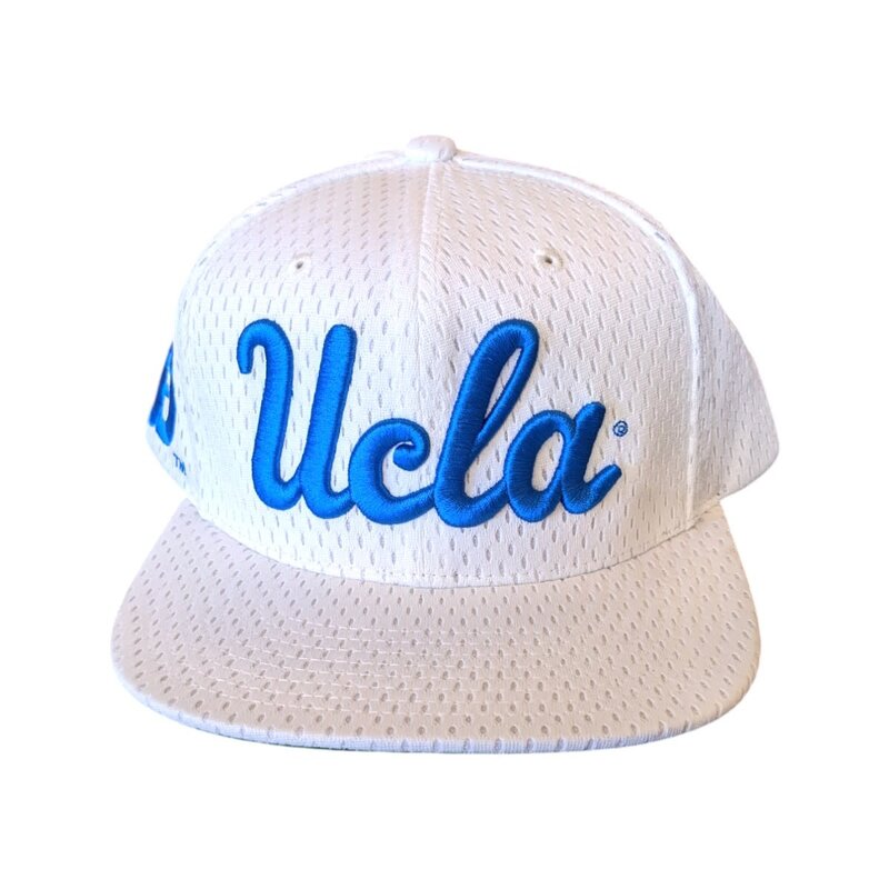 Mitchell & Ness UCLA Meshed Up Snapback Hat  White